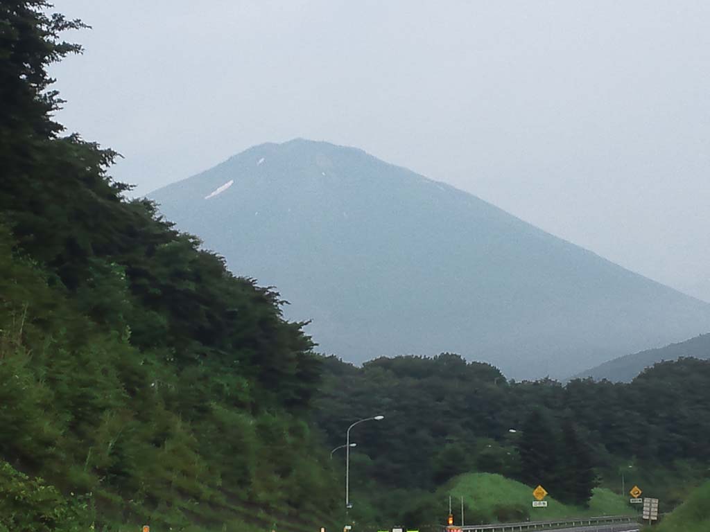 須走ICからの富士山